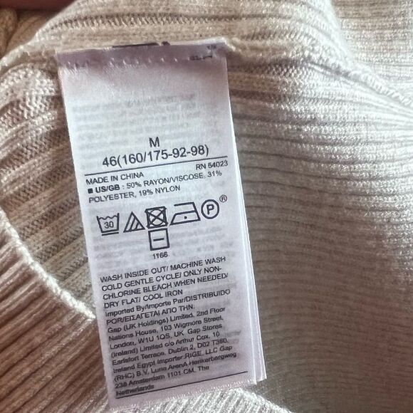 Banana Republic Women’s Lenzing Ecovero Serene Sweater Dress, V-Neck Size M, MWT - Picture 8 of 9